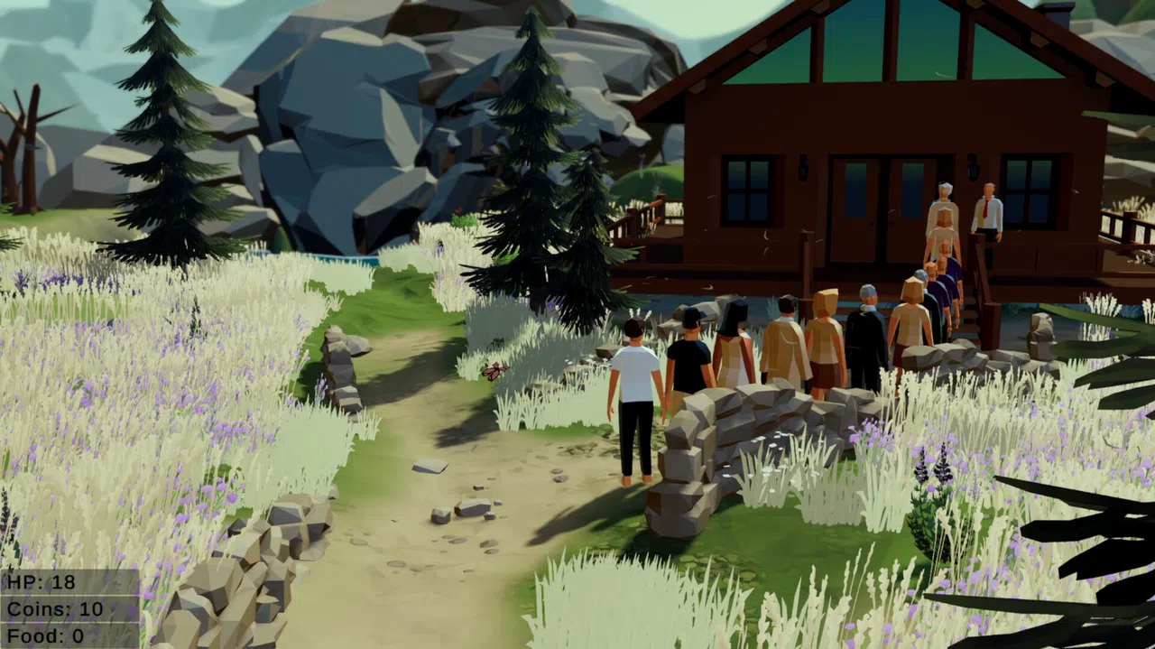 Line Cutter: Bizzare Holiday Rush Screenshot 4