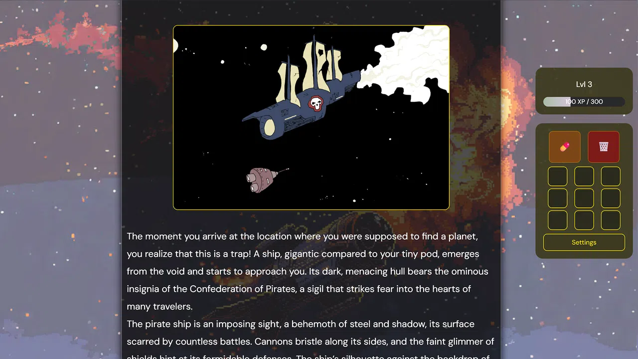A Spaceship Accident Screenshot 0