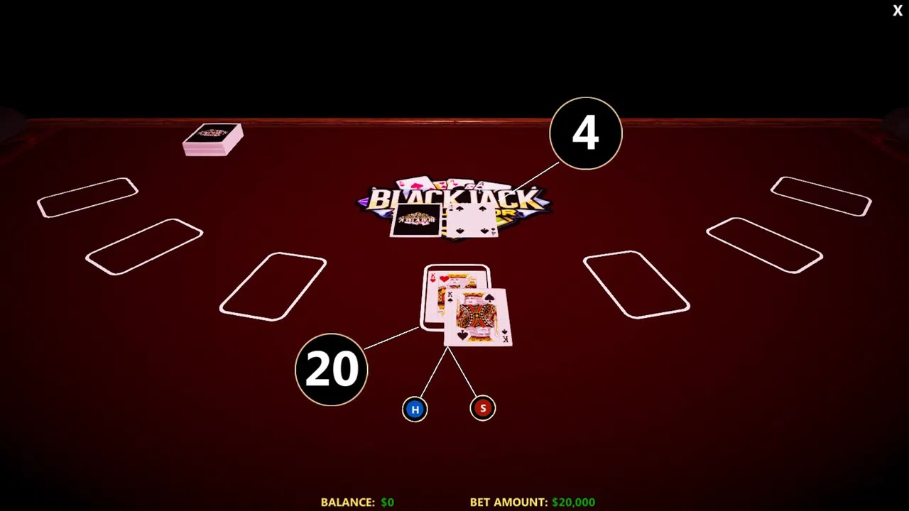 Blackjack Simulator 2025 Screenshot 0