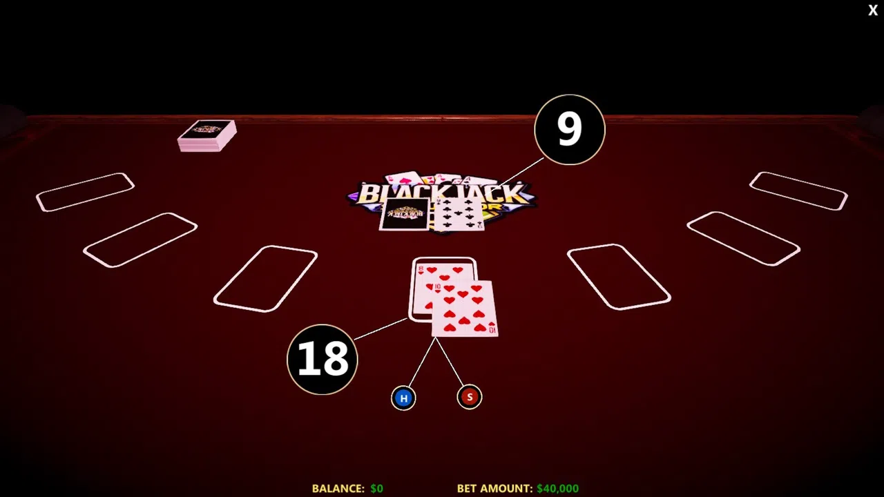 Blackjack Simulator 2025 Screenshot 1