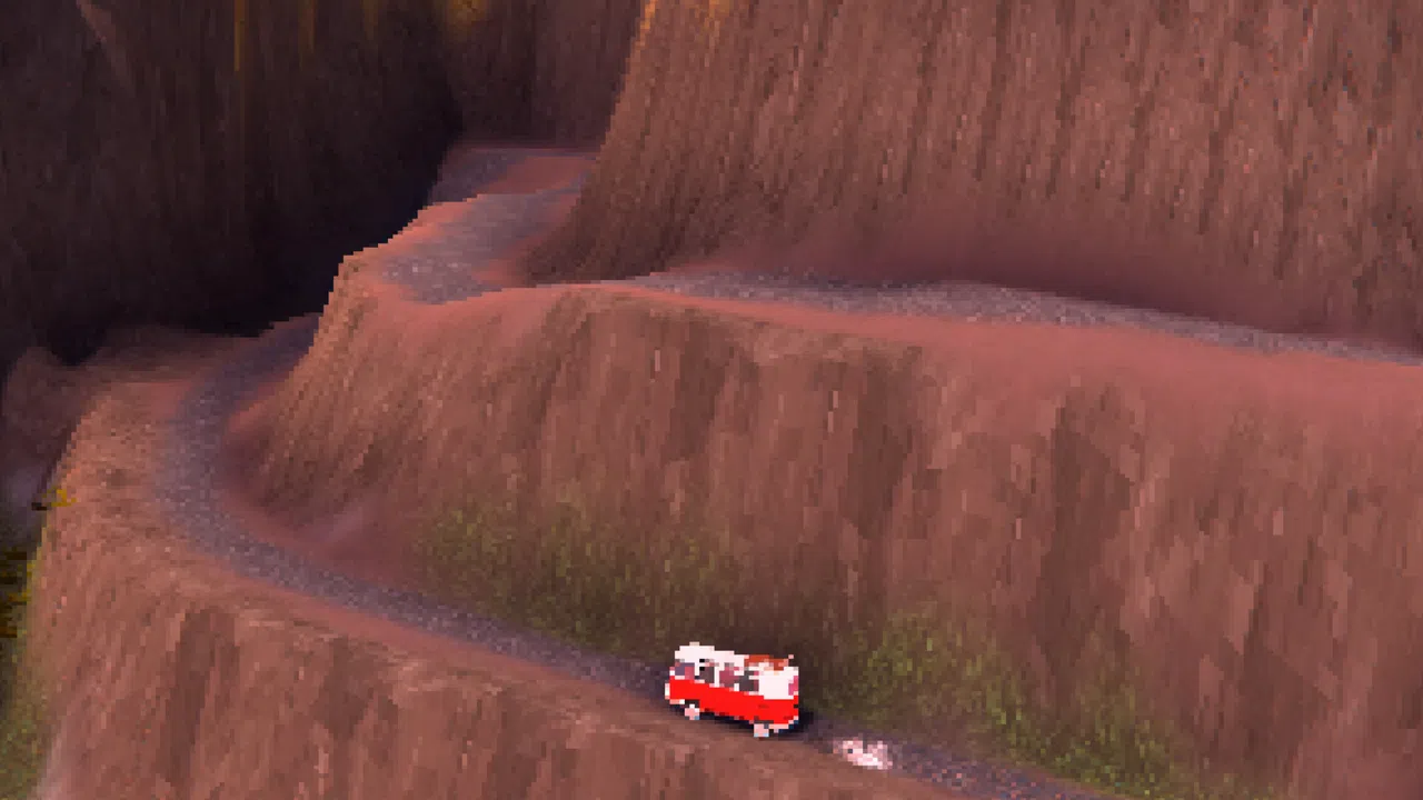 Summit Drive a game by Luke Kim Demo Screenshot 3