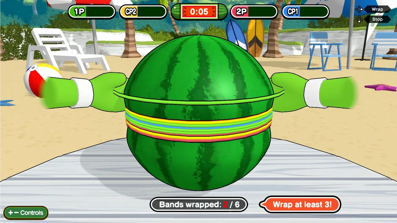 Hit! Spin! Watermelon Party Screenshot 1