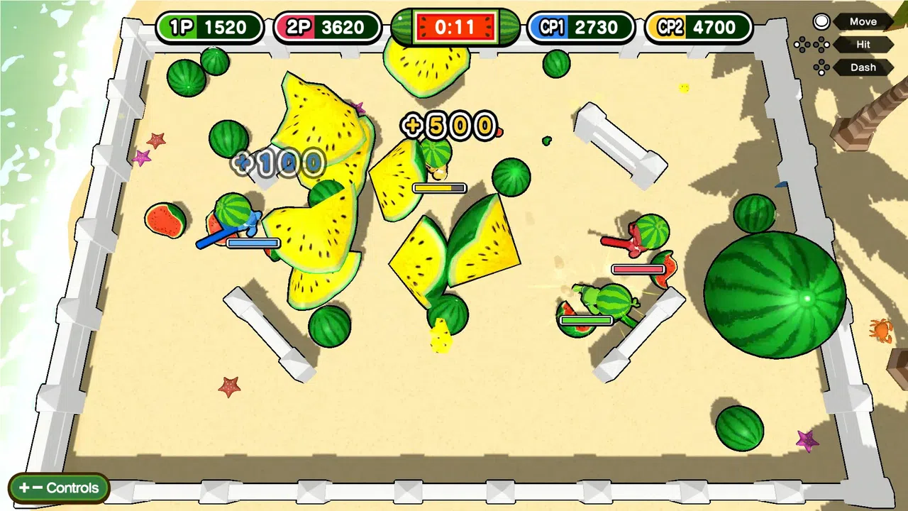 Hit! Spin! Watermelon Party Screenshot 5