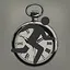 Run away icon