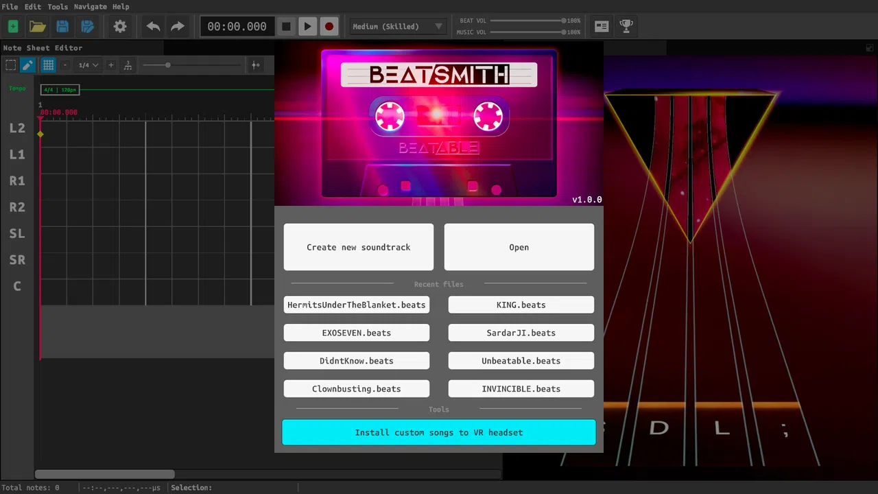 BEATABLE - Beatsmith Screenshot 0