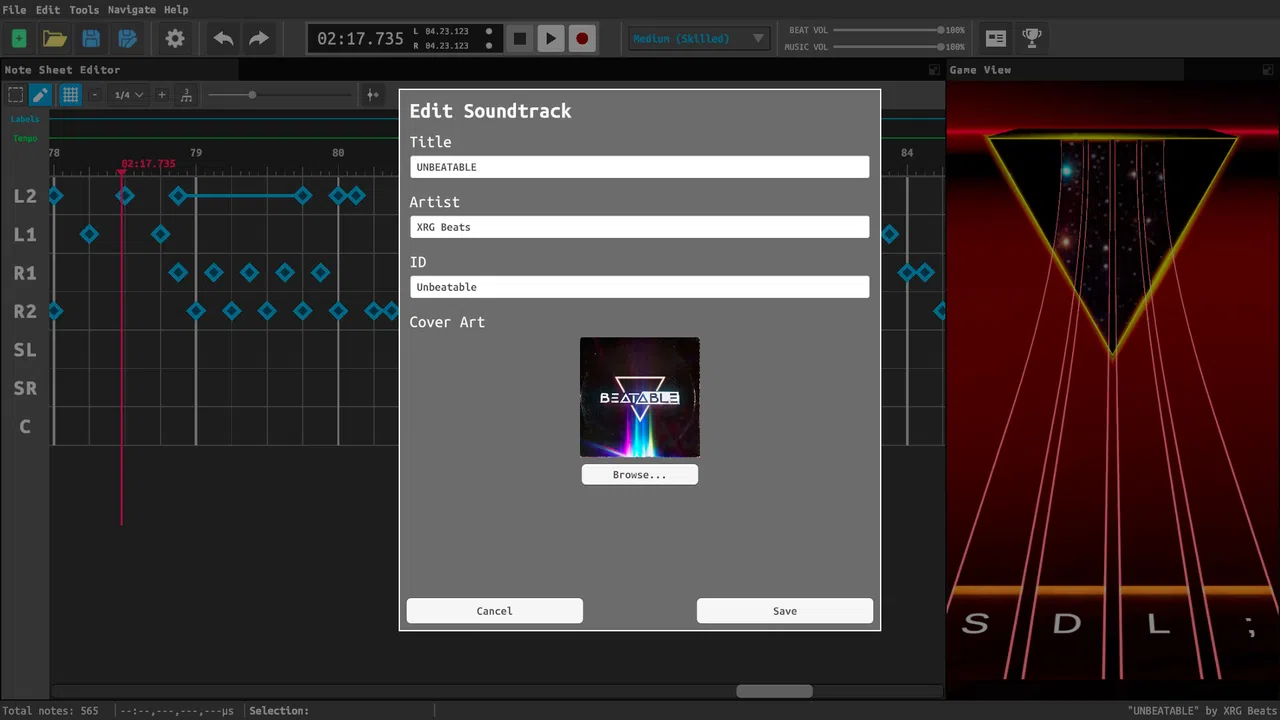 BEATABLE - Beatsmith Screenshot 4
