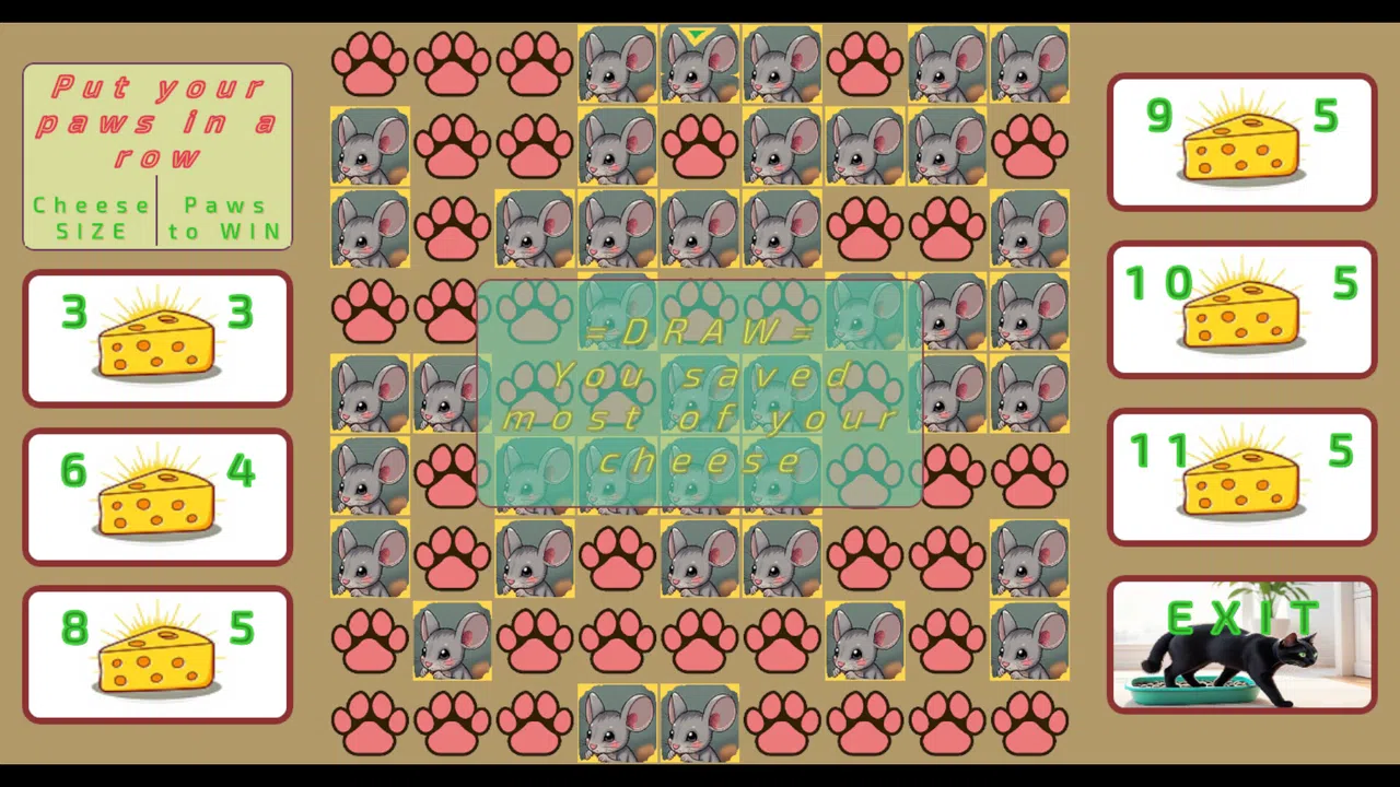 CheeseCatToe Screenshot 3