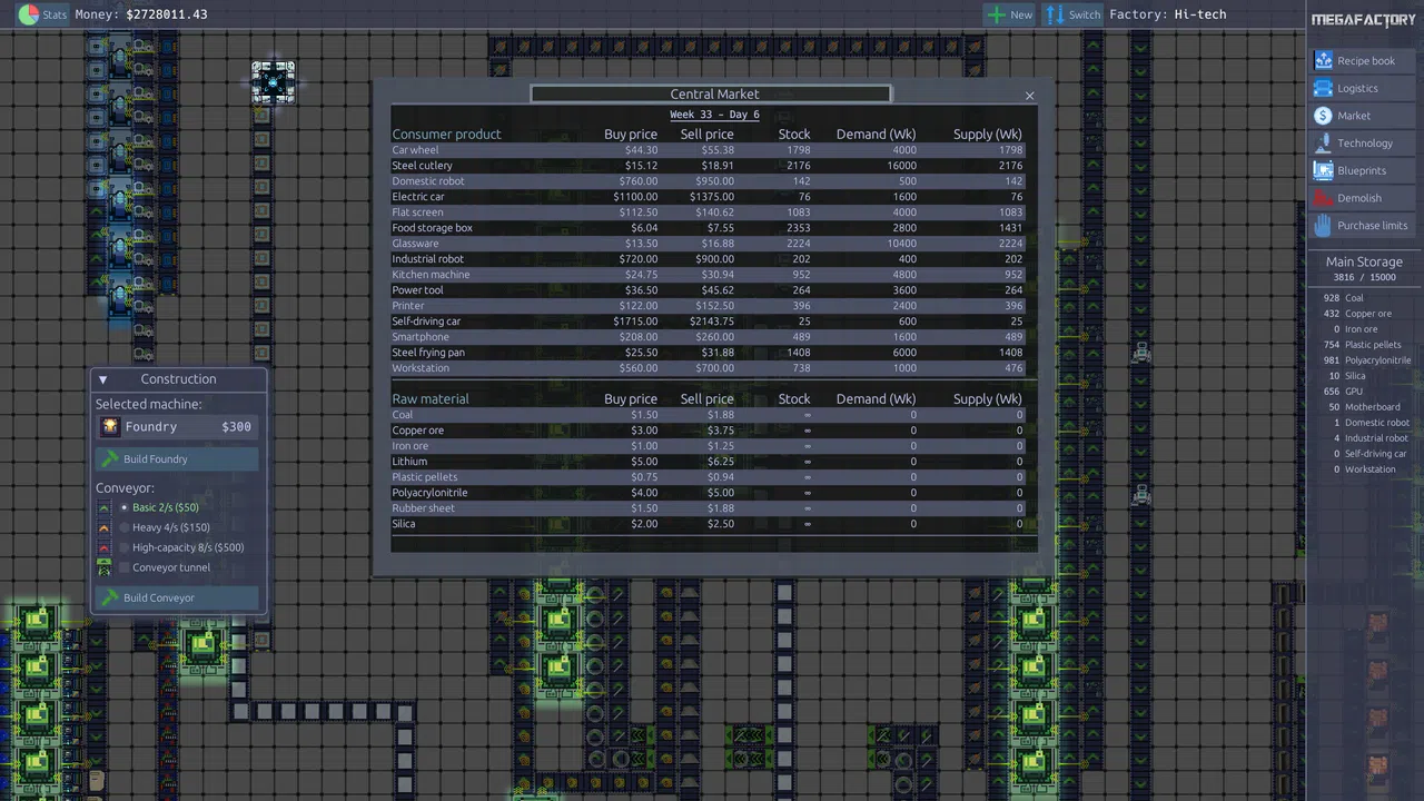 MegaFactory Tycoon Screenshot 3