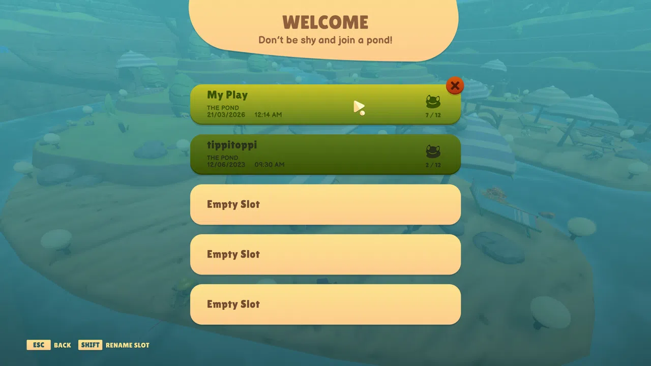 Frog Pond Simulator Screenshot 3