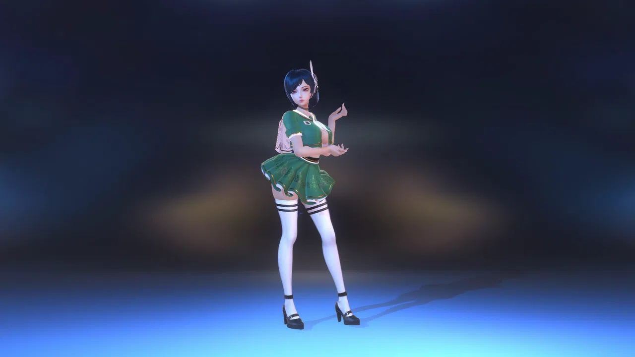 Angel Legion-DLC Judgment Maiden (Green) Screenshot 1