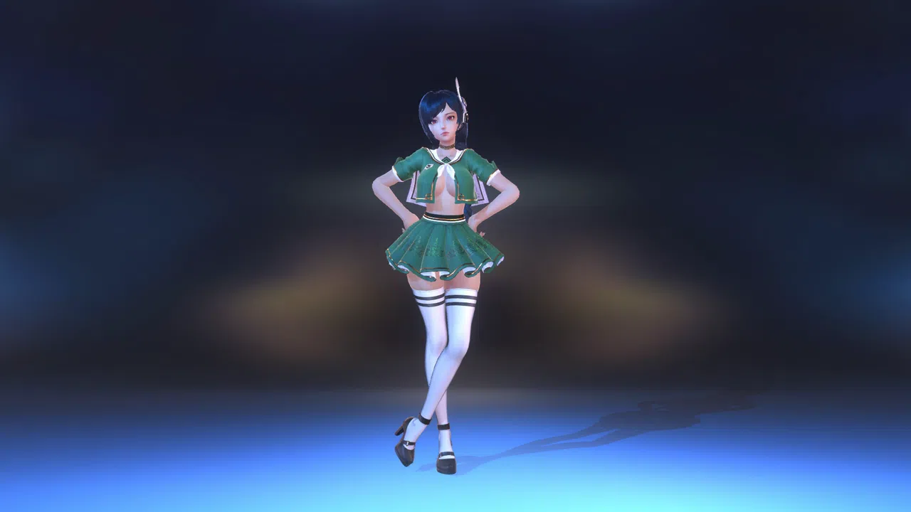 Angel Legion-DLC Judgment Maiden (Green) Screenshot 2
