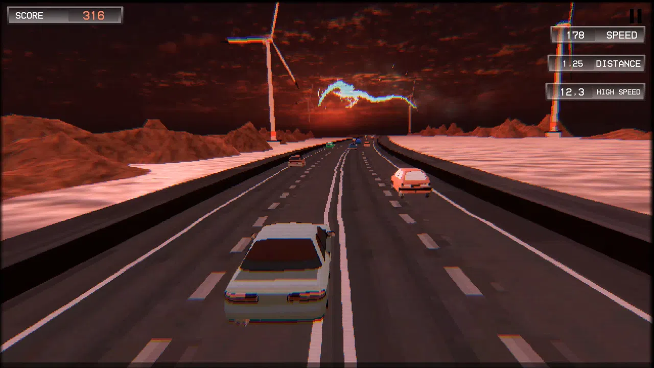 Drift Highway: Retro Console Edition Screenshot 4