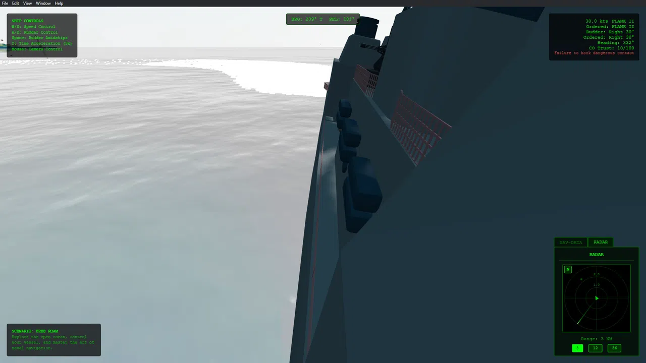 Watchstander: Surface Warfare Officer Training Simulator Screenshot 3