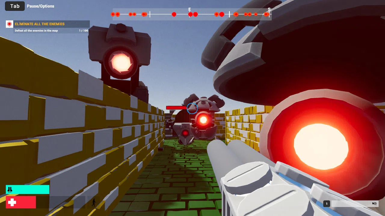 The Maze Wars Screenshot 1