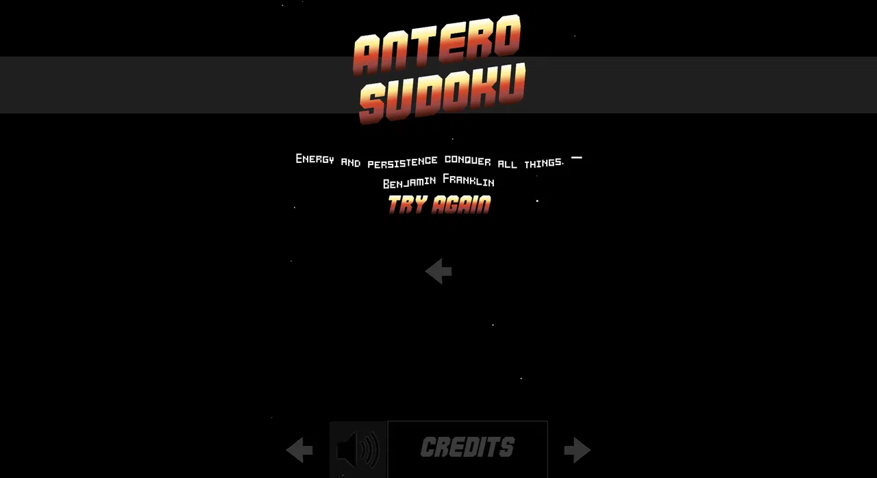 Antero Sudoku Screenshot 4