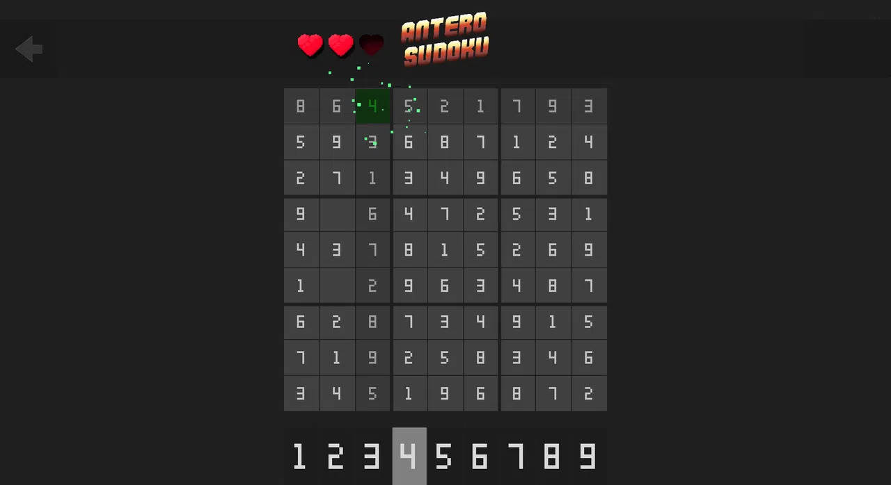 Antero Sudoku Screenshot 2