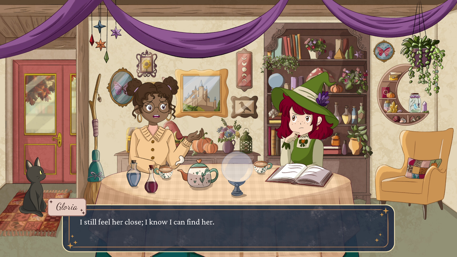 Spirit Talk - Cozy Visual Novel Screenshot 5