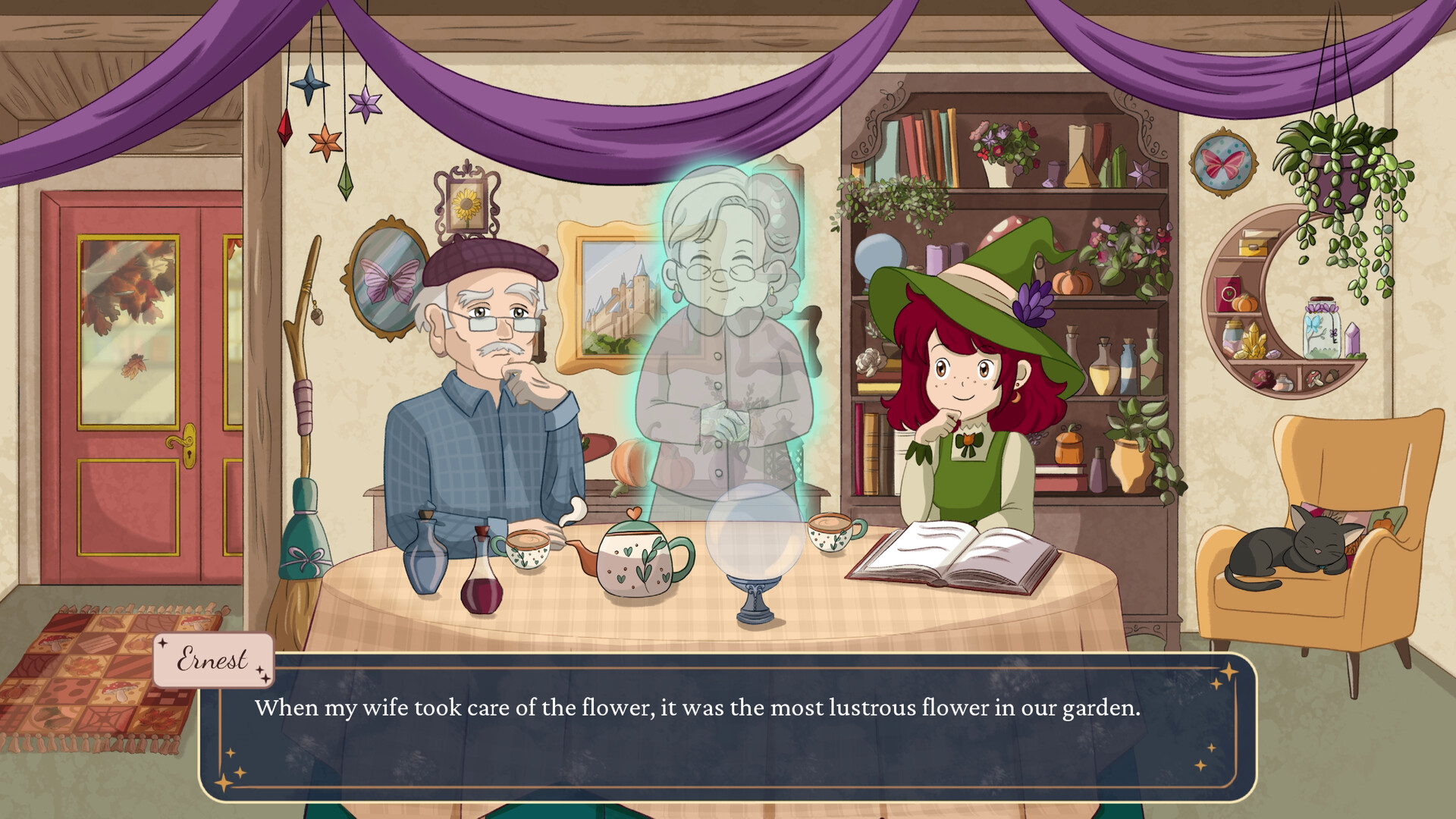 Spirit Talk - Cozy Visual Novel Screenshot 3