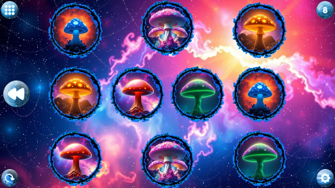 Space Memory: Mushrooms Screenshot 3