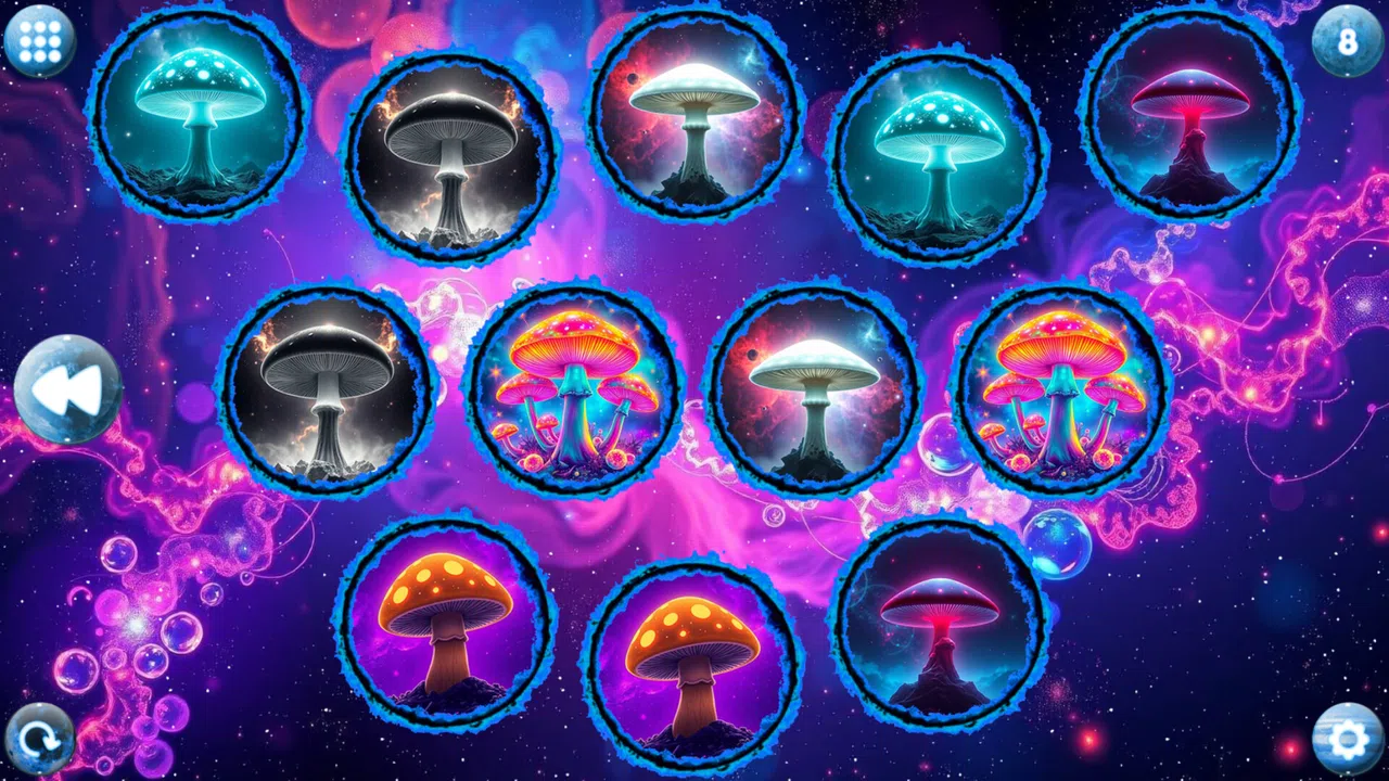Space Memory: Mushrooms Screenshot 4
