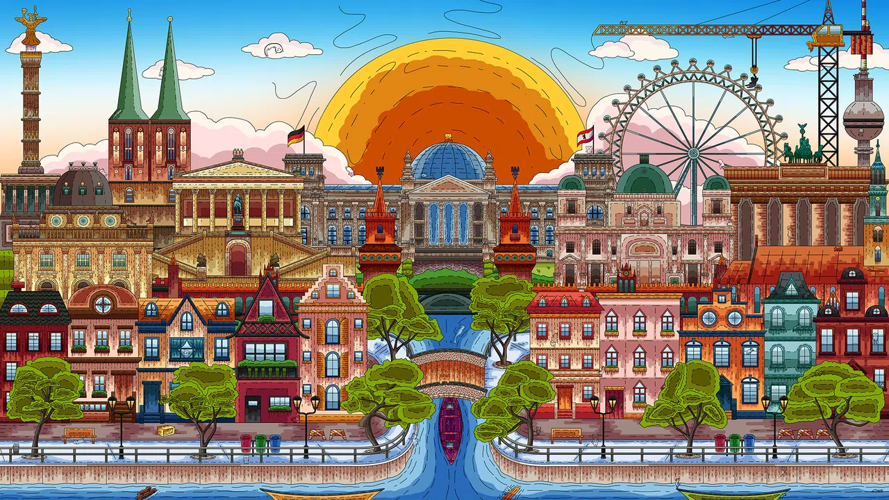 100 Berlin Cats  - Artbook Screenshot 0