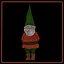Gnome piggy bank icon