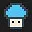 Play Map blue first time icon