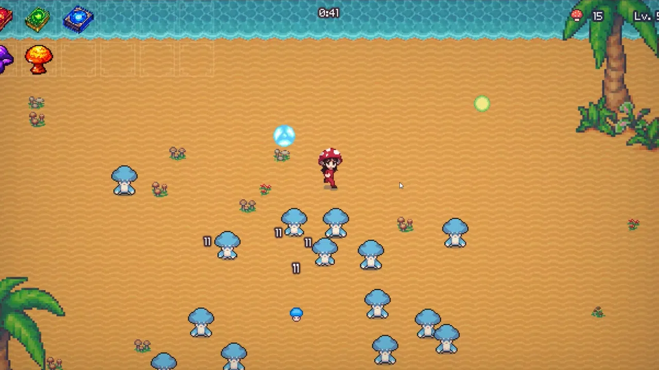 Mushroom Survivors Screenshot 1