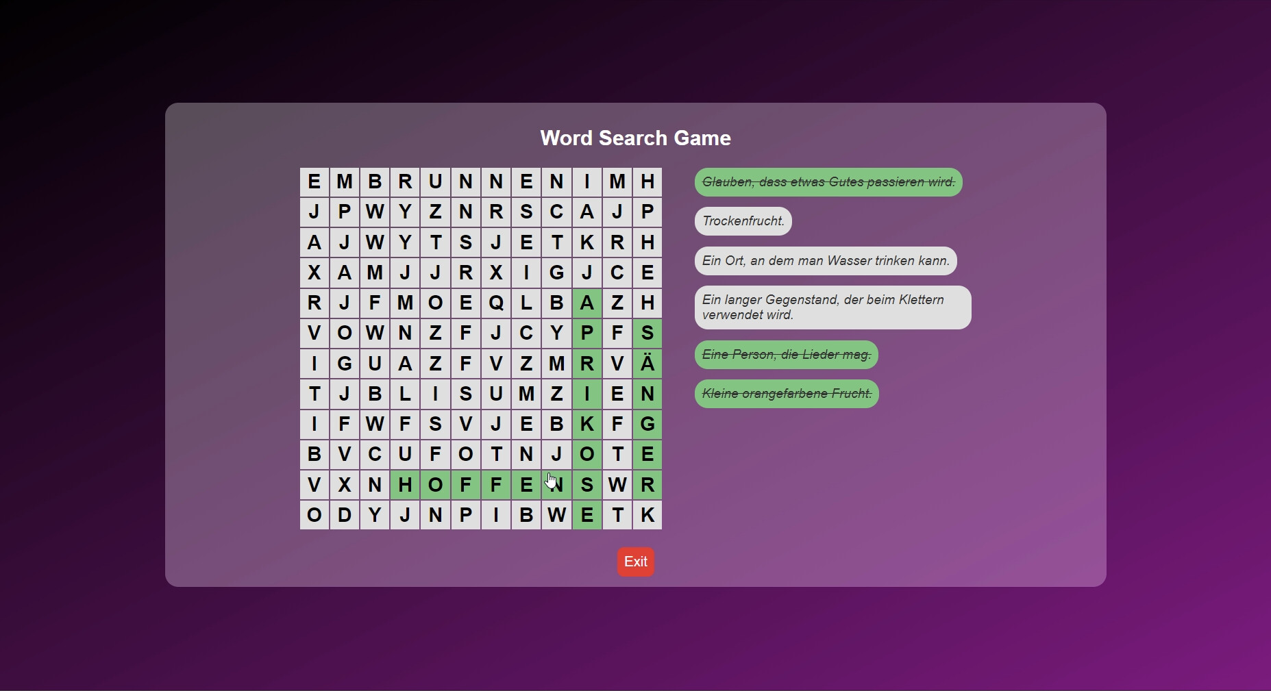 WonderLang German Screenshot 8