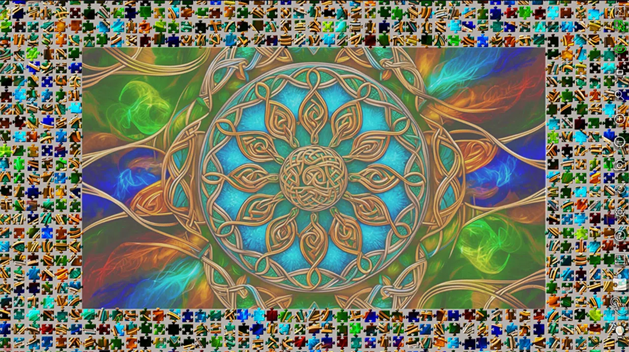 Master of Pieces © Jigsaw Puzzle DLC - Mandalas and Fractals Screenshot 10