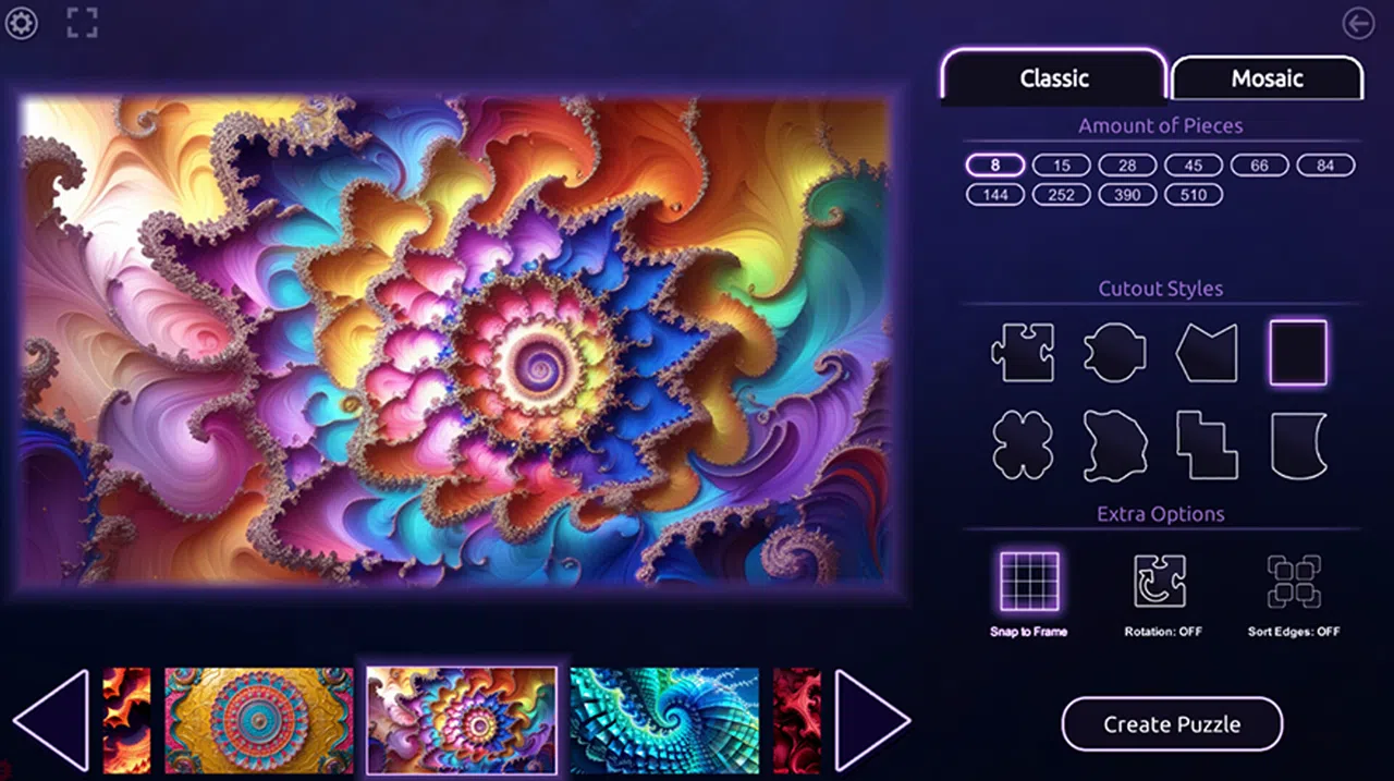 Master of Pieces © Jigsaw Puzzle DLC - Mandalas and Fractals Screenshot 3