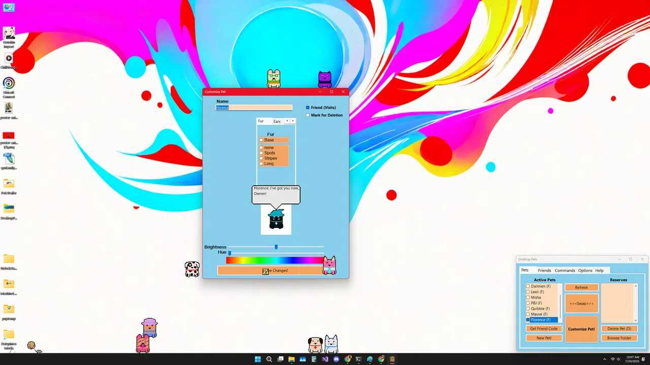 Datquinso Desktop Pets Screenshot 5