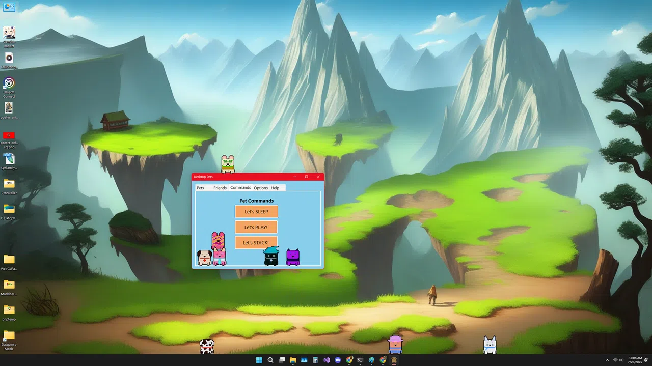 Datquinso Desktop Pets Screenshot 0