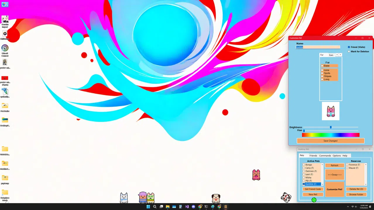 Datquinso Desktop Pets Screenshot 2