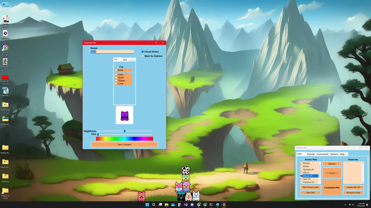 Datquinso Desktop Pets Screenshot 3