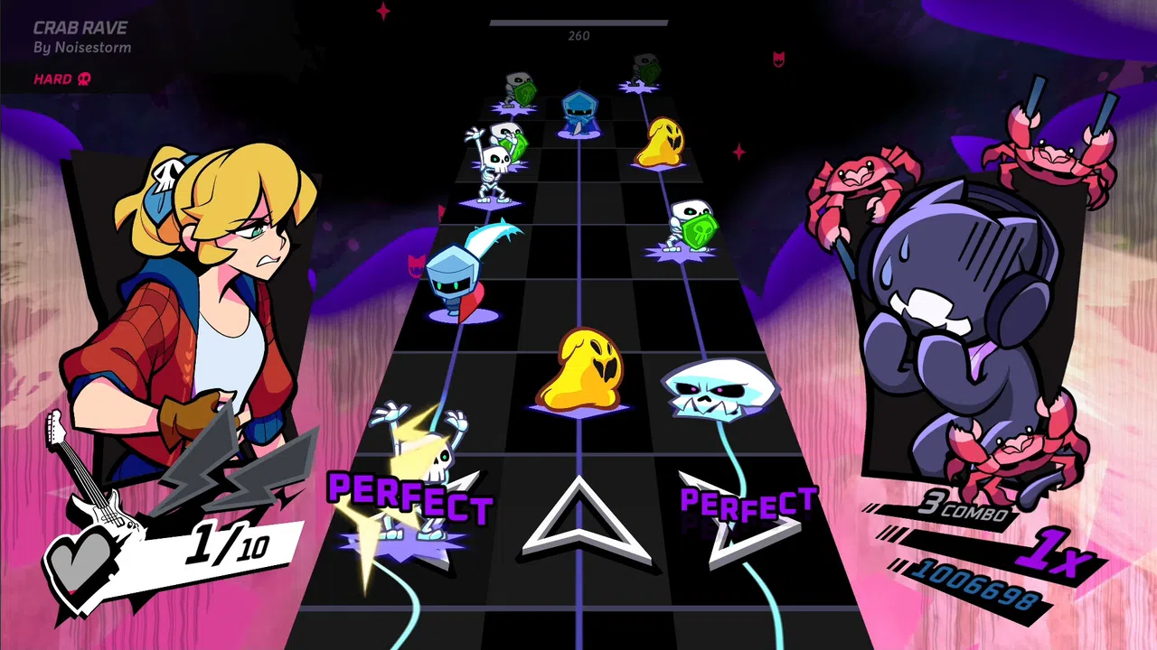 Rift of the NecroDancer: Monstercat - "Crab Rave" Screenshot 2