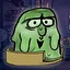 A sweet slime resting squeakily! icon