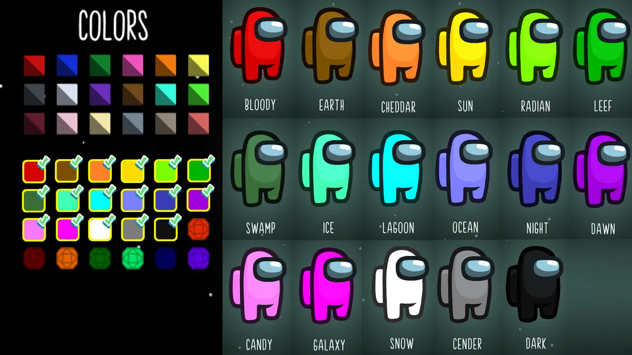 Among Us Ranked - Super Colors Bundle Screenshot 0