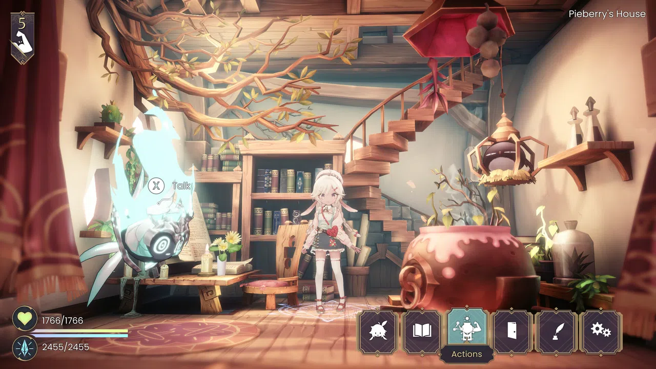 WitchSpring R - Costume - Fluffy Peach Set Screenshot 2
