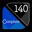 Complete 140 questions icon