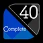 Complete 40 questions icon