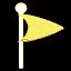 Single Run Distance Gold icon
