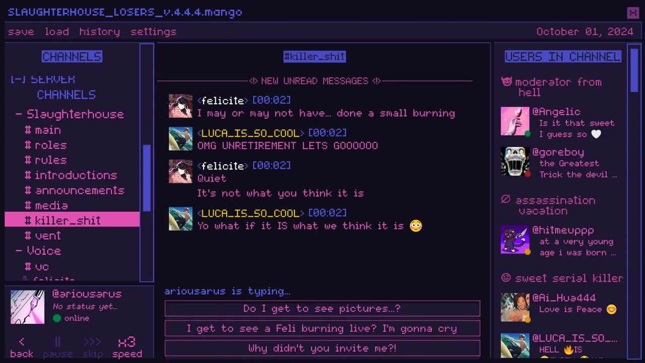 Killer Chat! Expanded Edition - Heatwaves DLC Screenshot 4
