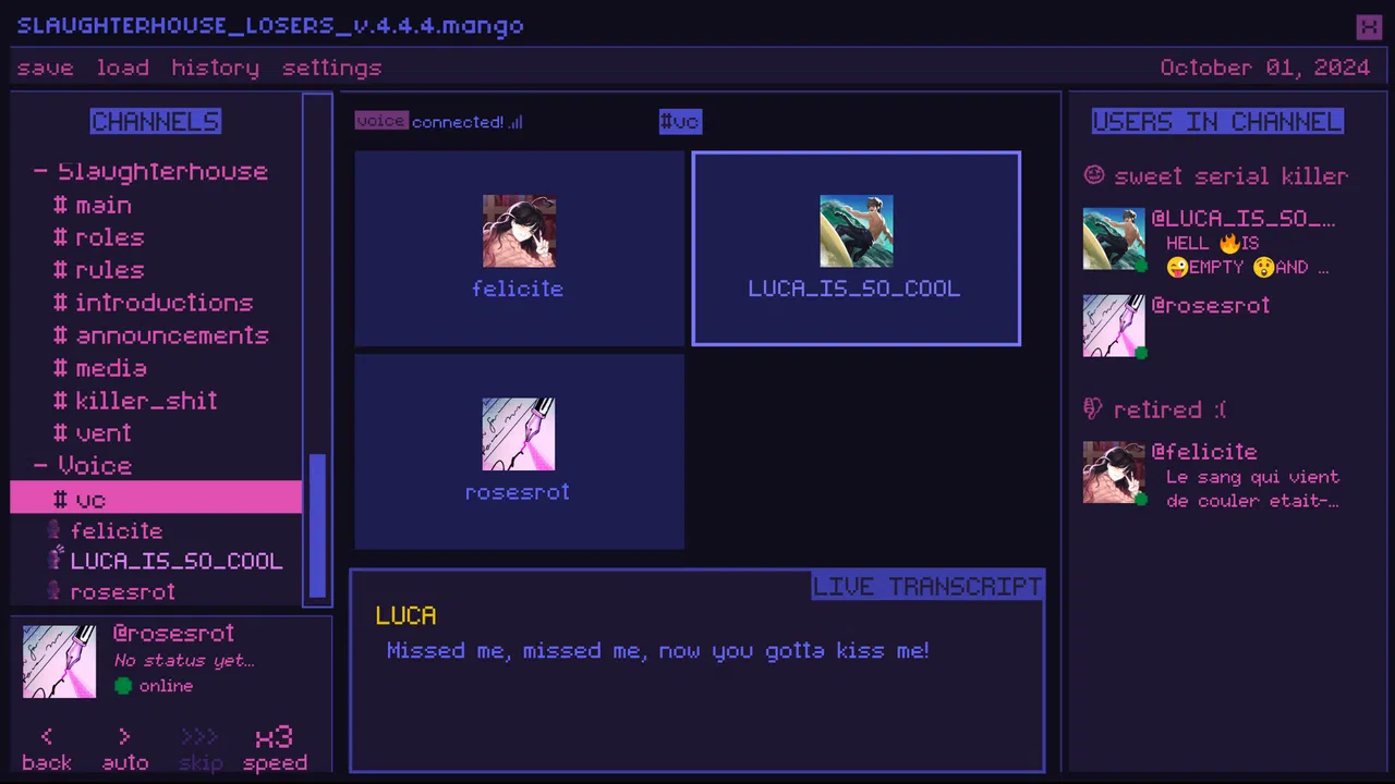 Killer Chat! Expanded Edition - Heatwaves DLC Screenshot 1