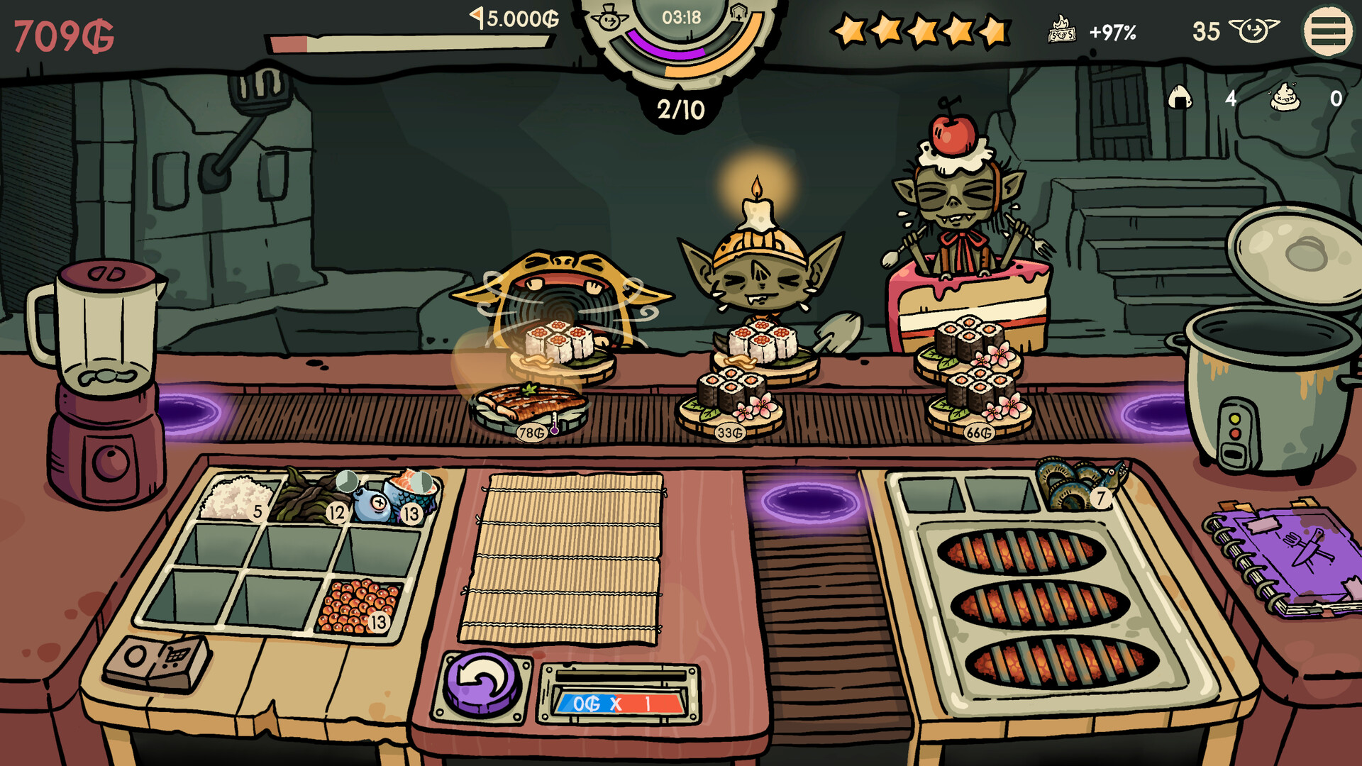 Goblin Sushi - Supporter Pack Screenshot 2
