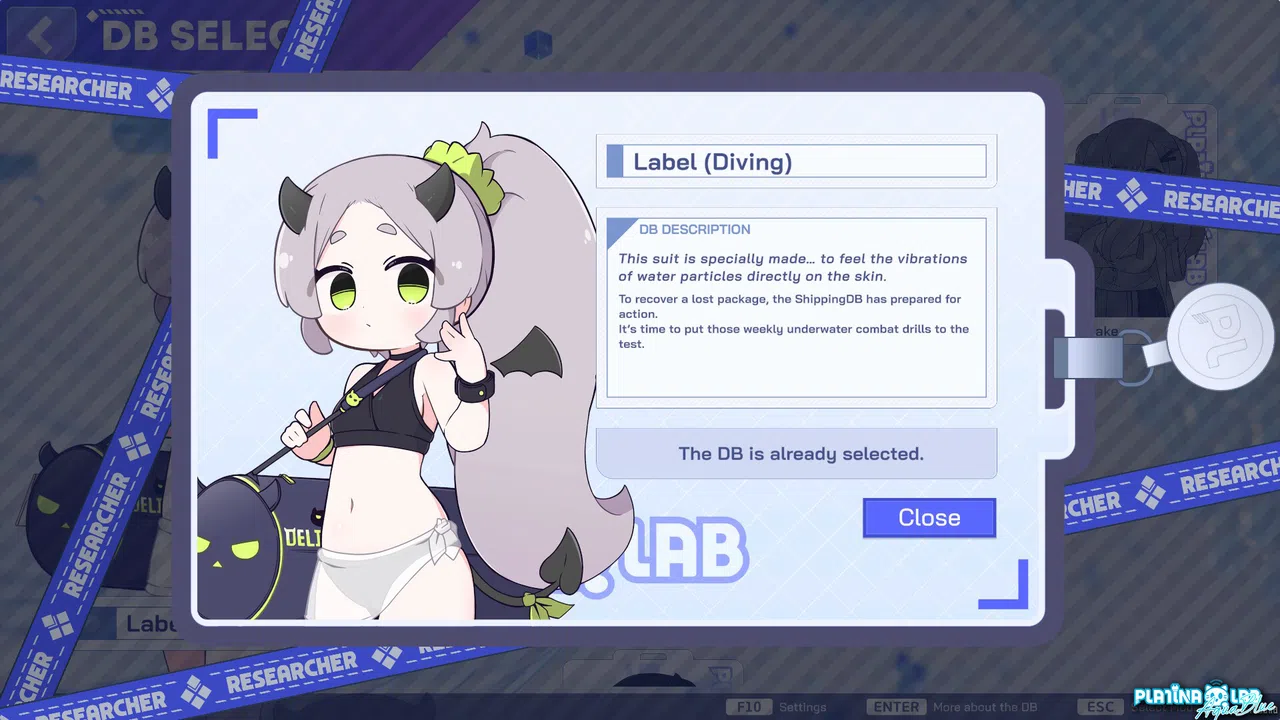 PLATiNA :: LAB - AQUA BLUE Screenshot 2