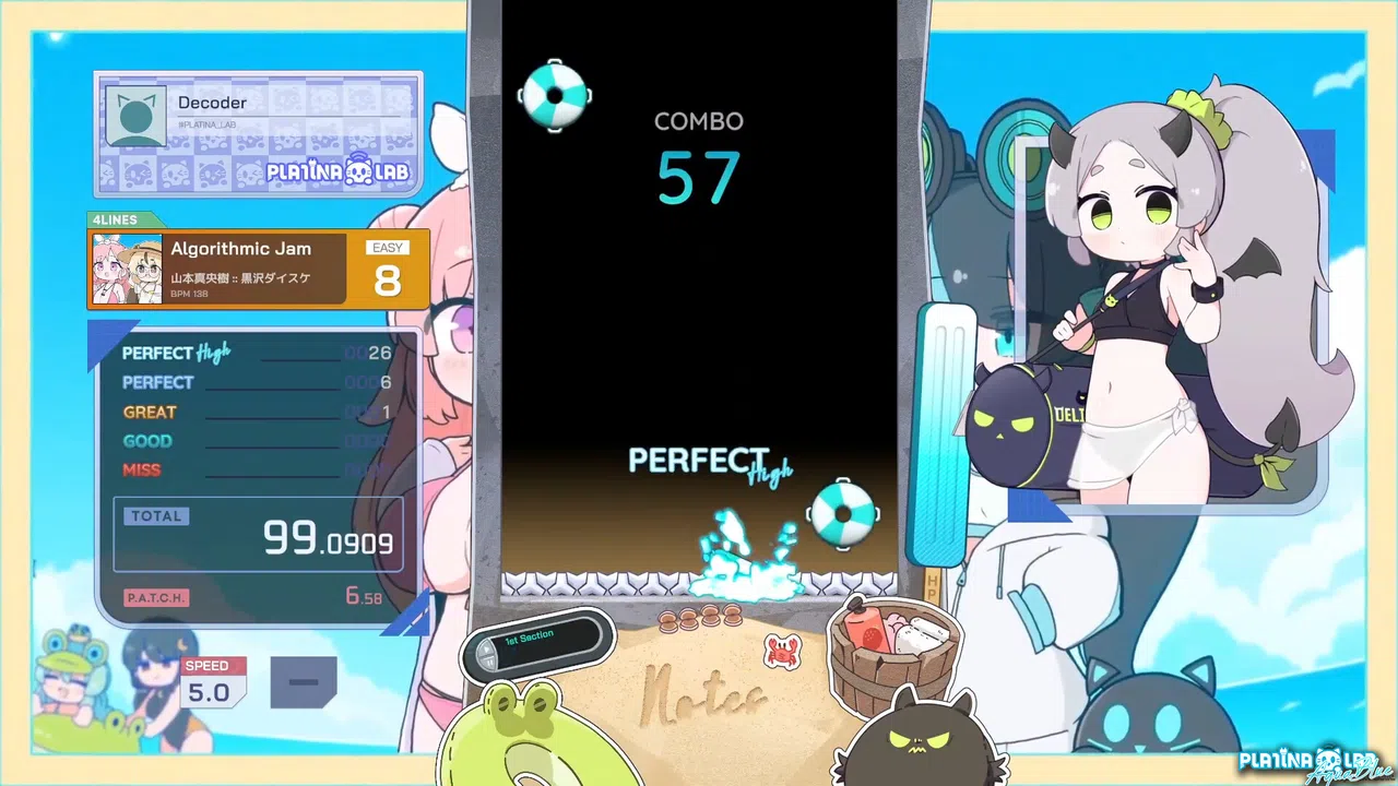 PLATiNA :: LAB - AQUA BLUE Screenshot 3