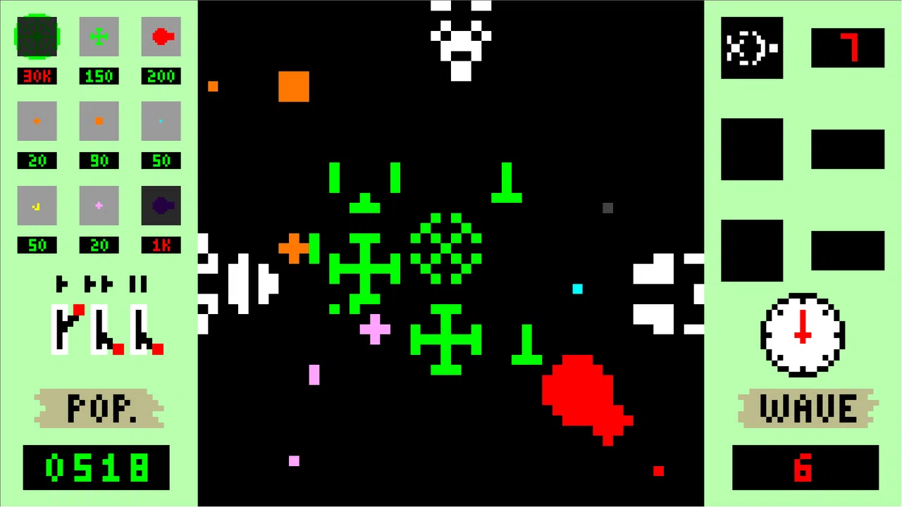 Spaceships and Cellular Automata Screenshot 2
