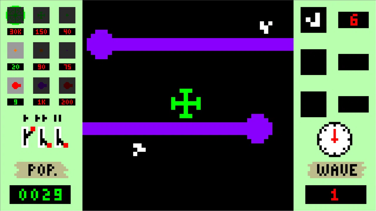 Spaceships and Cellular Automata Screenshot 1