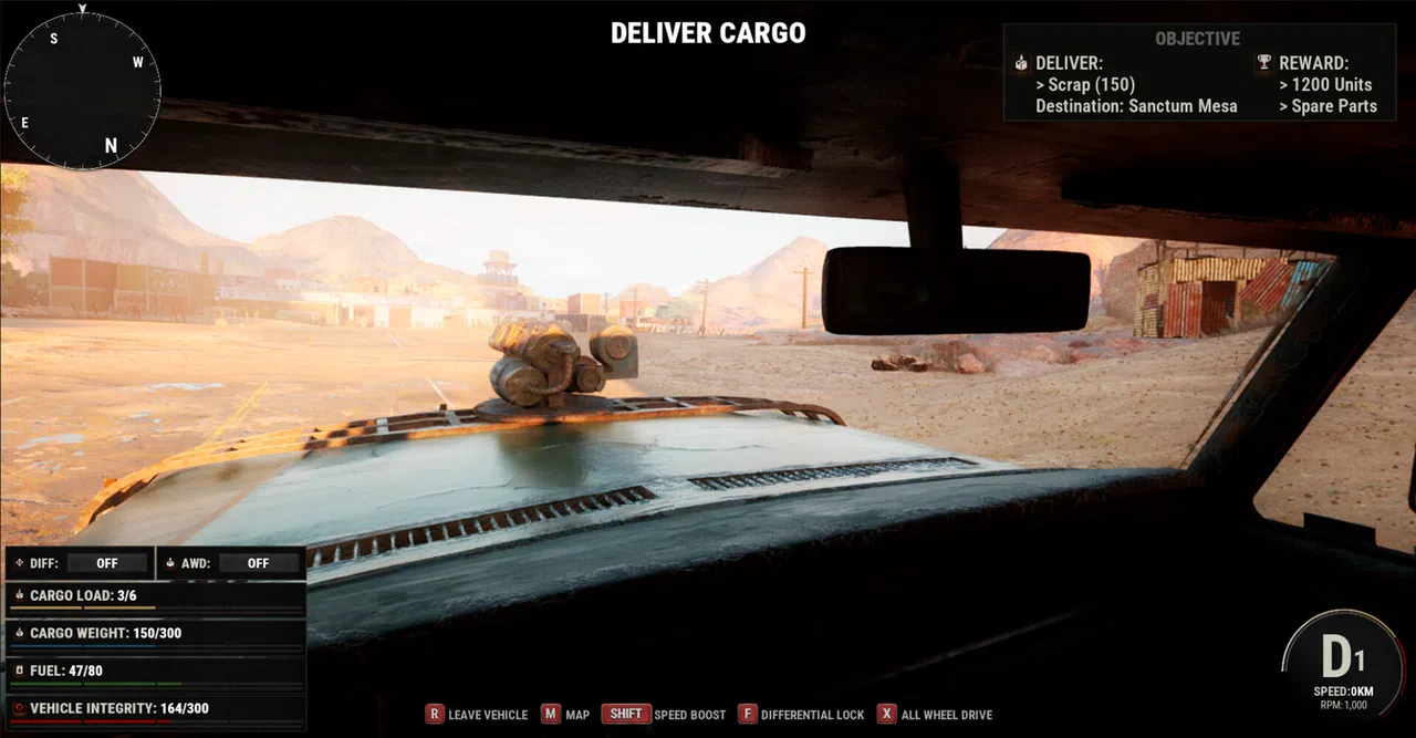 CARGO: Co-Op Delivery Simulator in Post Apocalyptic World Screenshot 10